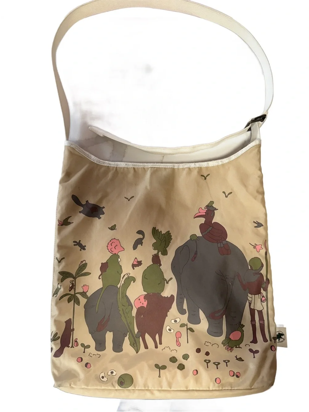 Hunting World x Borneo Conservation Reversible Save The Elephants Crossbody Bag